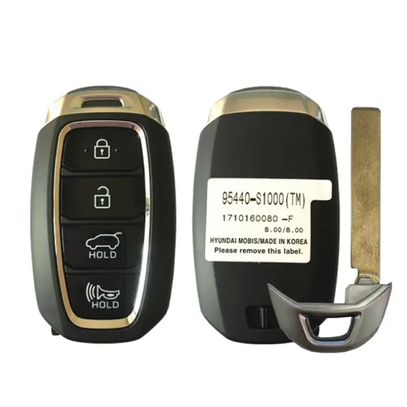 CN020086 Aftermarket/Original 4 Button Smart Key For Hyundai Santa Fe 2019+ 433mhz Remote 47 Chip 95440-S1000(TM) TQ8-FOB-4F19