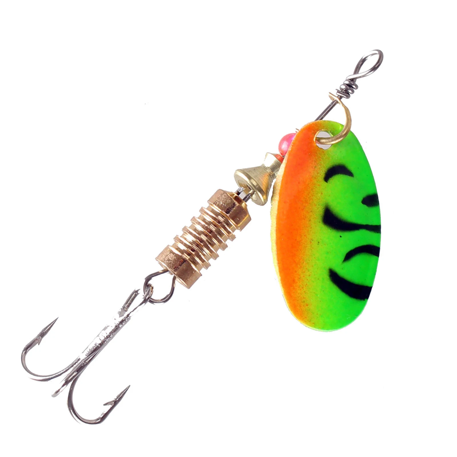 DNDYUJU 5Pcs 3.5g 5.5g Spinner Spoon Metal Bait Fishing Lure Wobblers Crank Baits Shone Metal Sequin Trout Metal Jigging Lure