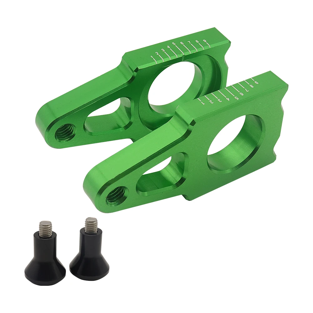 Voor Kawasaki KX125 250 250F 450F KLX450R Kx 125 250 250F 450F Klx 450R 450 Blokken Achteras Blok Keten richter Kettingspanner