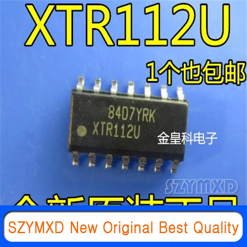 1Pcs/Lot New Original XTR112U XTR112UA SOP14 4-20mA Current Transmitter Sensor Excitation And Linear 112U Chip In Stock