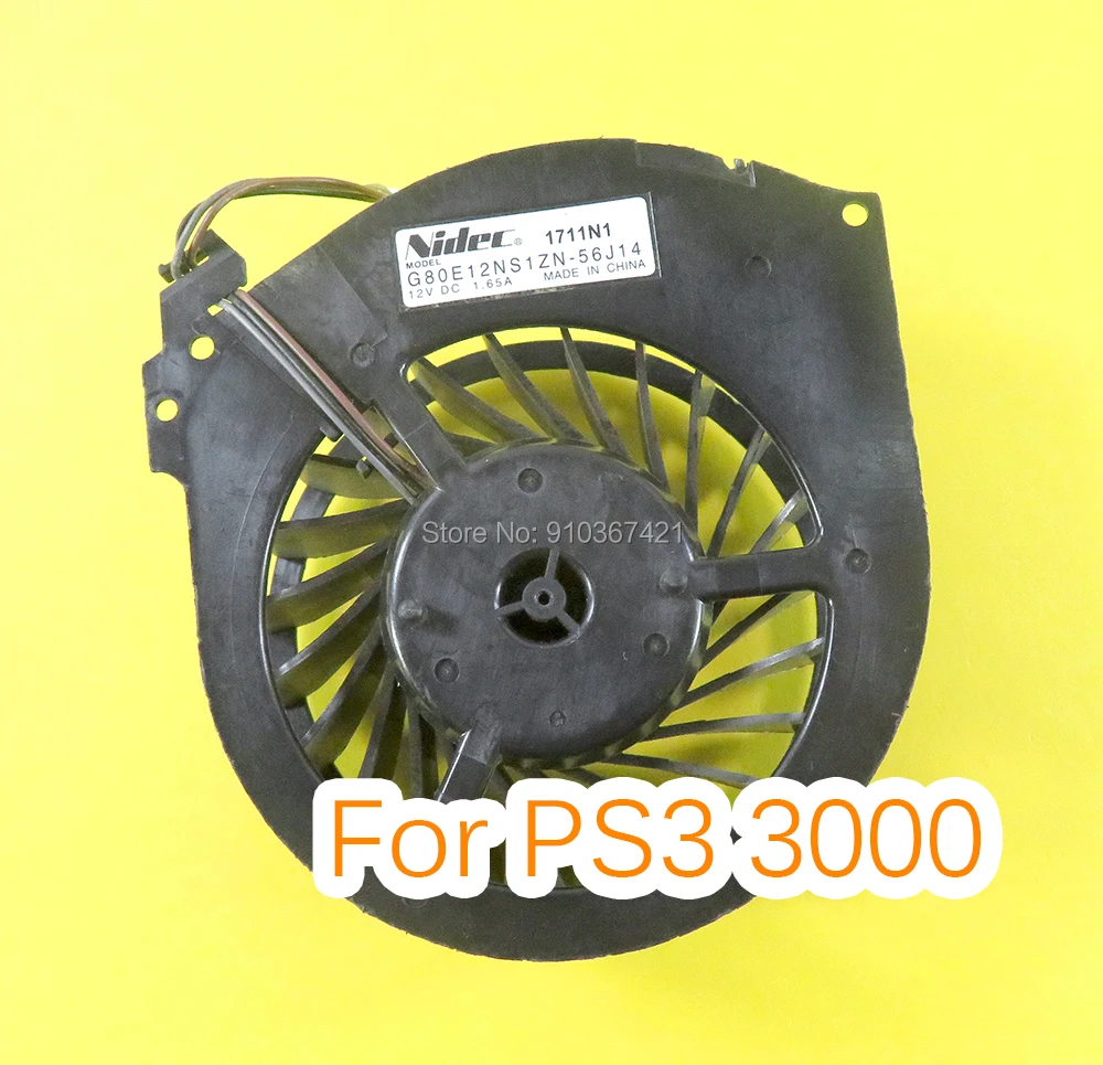 

5pcs Internal Cooling Fan Replacement FOR PS3 3K Replacement Cooling Fan Blades Cooler for Sony Playstation 3 ps3 3000