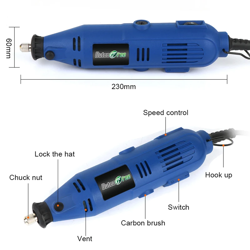 Electric Mini Drill  Rotary Tools Kit Set For Dremel 3000 4000 Hand Metalworking Drilling Machine Polishing Power Tool 110V/220V