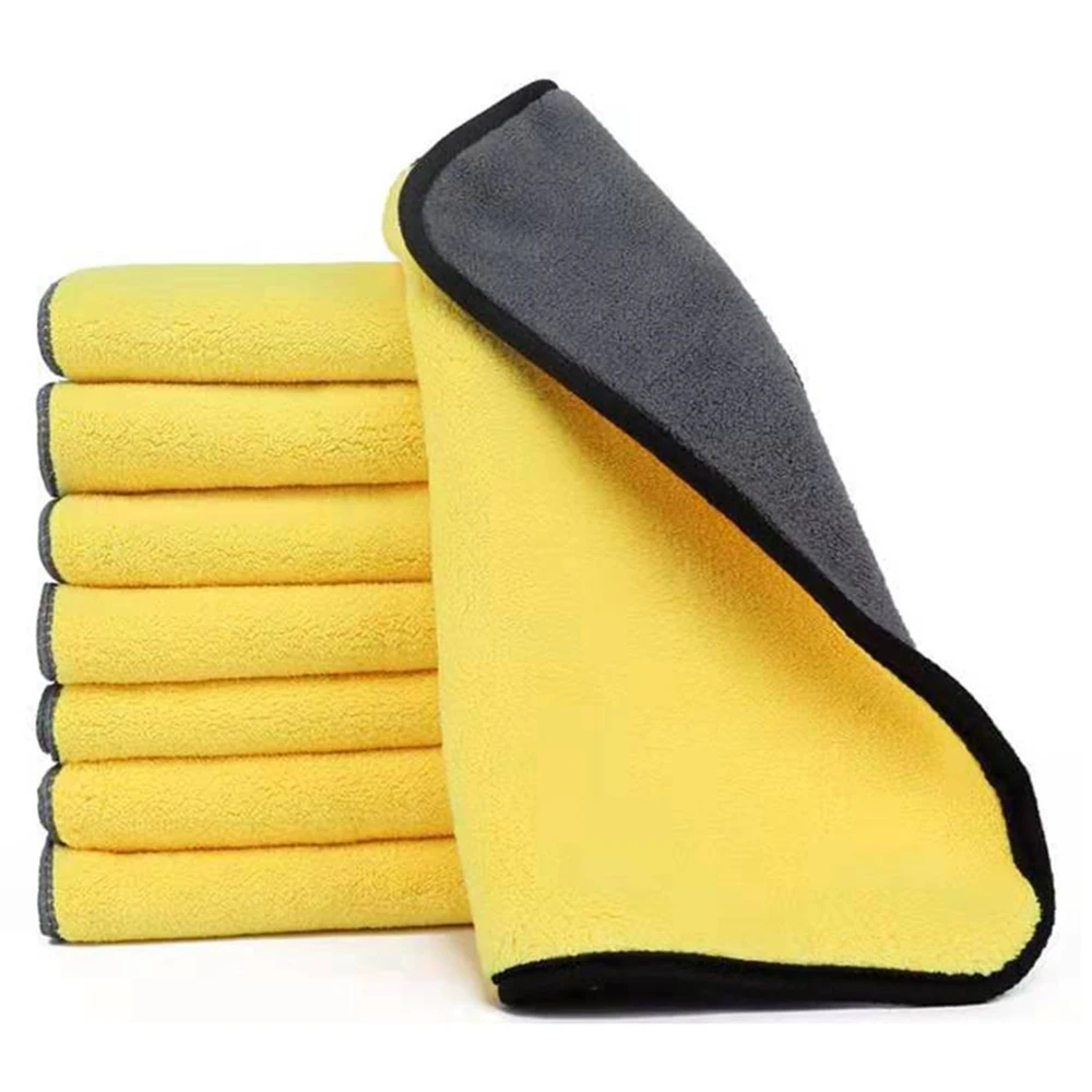 30x30 500gsm Microfiber Car Wash Towel Soft Towel Good Absorption Towel Car Care
