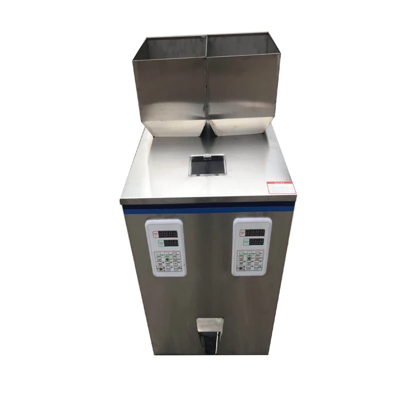 

Granule Powder Filling Machine 50G Weighing Tea Grain Medicine Seed Salt Quantitative Particle Filler Packing Machine 220V/110V