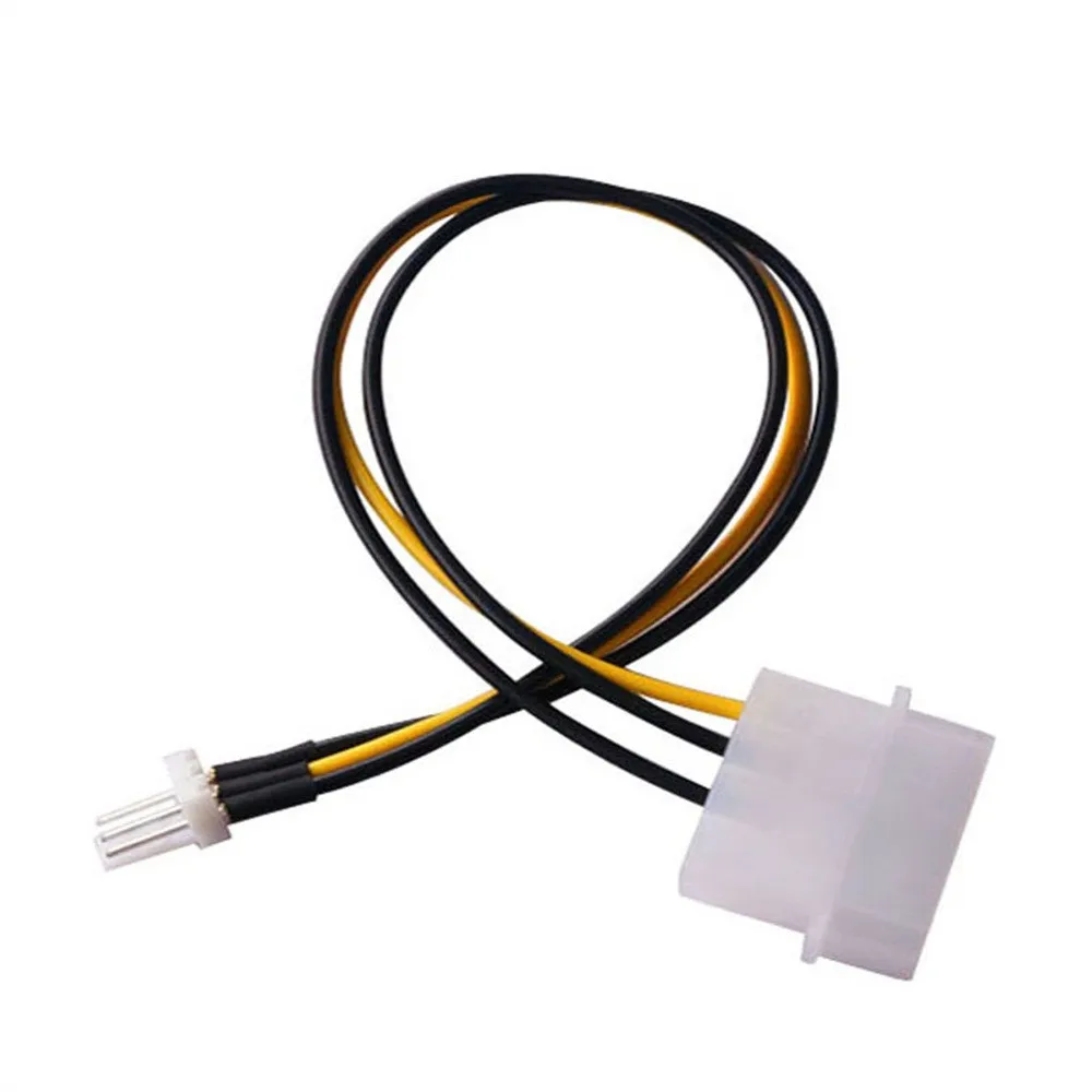 Cable Adapter 4-Pin Molex/IDE to 3-Pin for CPU/Chasis/Case Fan Power Connector Cable Accessories