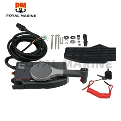 703-48205 Outboard Engine Remote Control Box Assy  for Yamaha Boat Motor,10 Pins push to open 703-48205-16-00 703-48205-16
