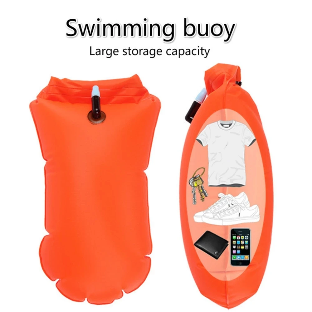 буй для плавания,boya natacion aguas abiertas Float Open Water Swim Buoy for Swimmers Surfers Snorkelers Safety Swimming Buoy