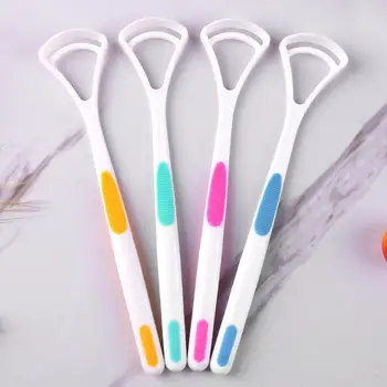 2021 nova língua raspador limpador de limpeza oral cuidados com a língua raspador escova manter a respiração fresca língua revestimento higiene oral cuidados ferramentas