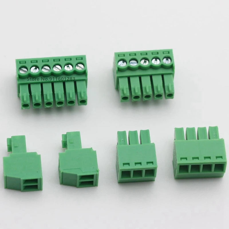 10PCS KF2EDG 3.5/3.81 2P/3P/4P/5P/6P/8P/12P-16PIN PCB Plug Terminal Block Connector+Pin Header Socket 3.5mm 3.81mm Pitch 15EDGK