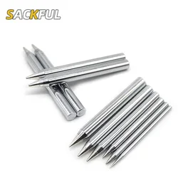 3Pcs Lead-Free Soldering Tip 30W 40W 60W 80W 100W 150W Replacement External Heating Soldering Iron Tip Solder Tips