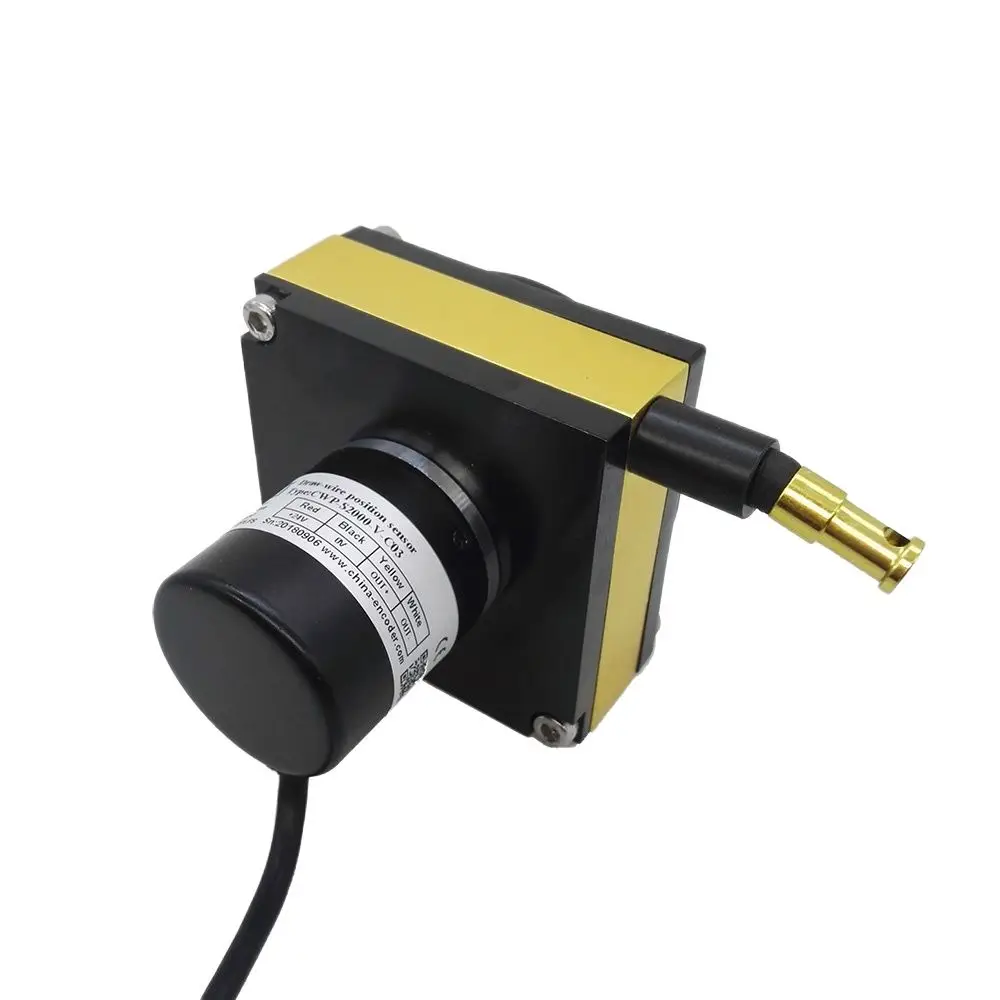 CWP-S2000 Displacement Position Transducer Draw-wire Sensor 0-5V 0-10V 4-20mA 0-5Kohm 0-10Kohm Output