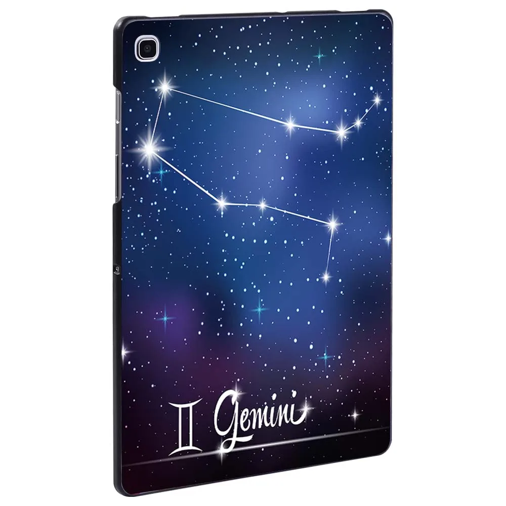 Capa de tablet com estampa de constelação, tablet para samsung galaxy tab a7 10.4 polegadas 2020 t500 t505