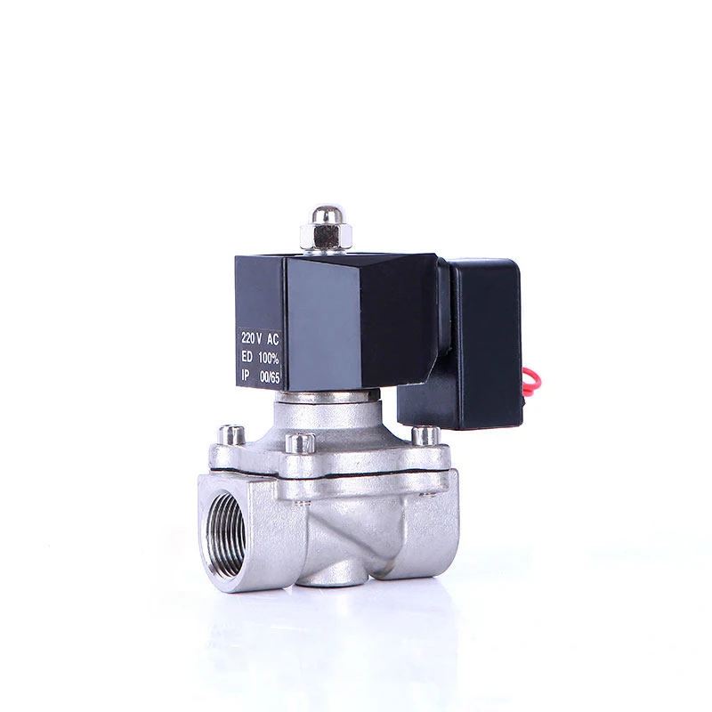 

DN20 Normally Closed Solenoid Valve Water Stainless Steel Solenoid Valve IP65 Fully Enclosed Coil