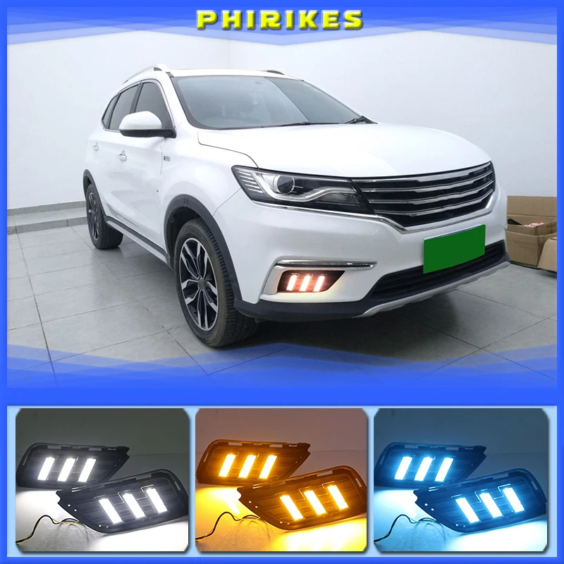 

2016~2018year for Roewe RX5 daytime light car accessories LED DRL headlight for Roewe RX5 fog light