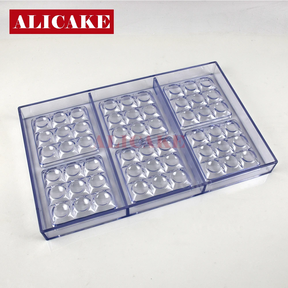 Chocolate Mold Polycarbonate MINI BRICKS Shape Baking Pastry Tools For Chocolates Bar Bonbons Mold Bakery Confectionery Mould