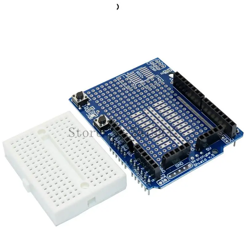 UNO Proto Shield prototypowa karta rozszerzenia z SYB-170 mini deska do chleba na bazie ARDUINO UNO ProtoShield