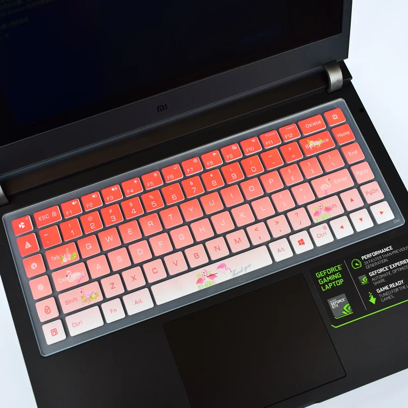 Keyboard Protection for Xiaomi Gaming Keyboard Protective Film 15.6-inch Notebook Computer Film Concave Dust-proof Film Cover