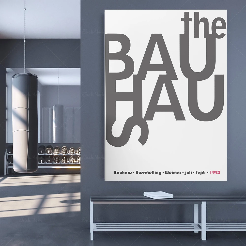 Bauhaus,Poster,fine art Modern Apartment, Office Decor, 19th Century Art
