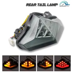 Brake steering signal integrated Led light rear tail light for Kawasaki Er6N Er6F Ninja 650 Ex650 2012 2013 2014 2015 2016