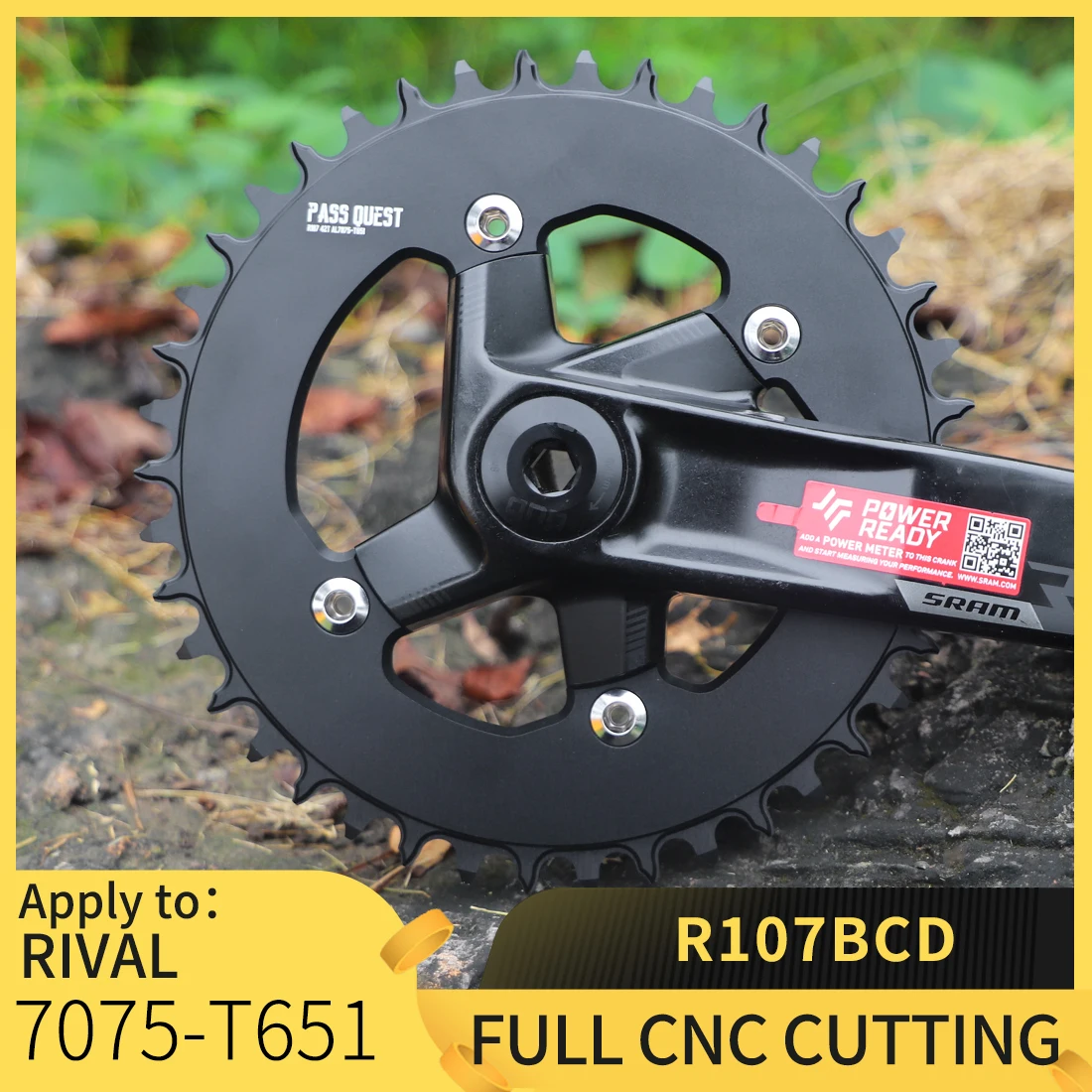 107mm BCD Chainring for Sram RIVAL CRANK 42T 44T 46T 48T 50T 52T Bike Chain 107bcd Road Bike Chainrings