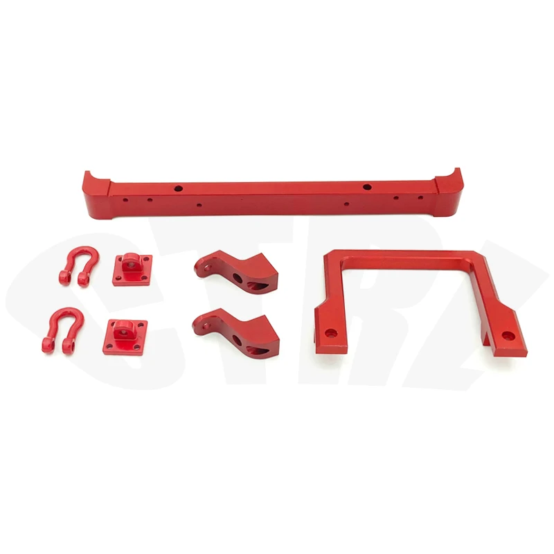 Metal Front Bumper, Suitable for WPL C14 C24 C24-1 1/16 MN D90 D91 MN96 MN99 MN99s 1/12 Remote Control Car Upgrade Parts