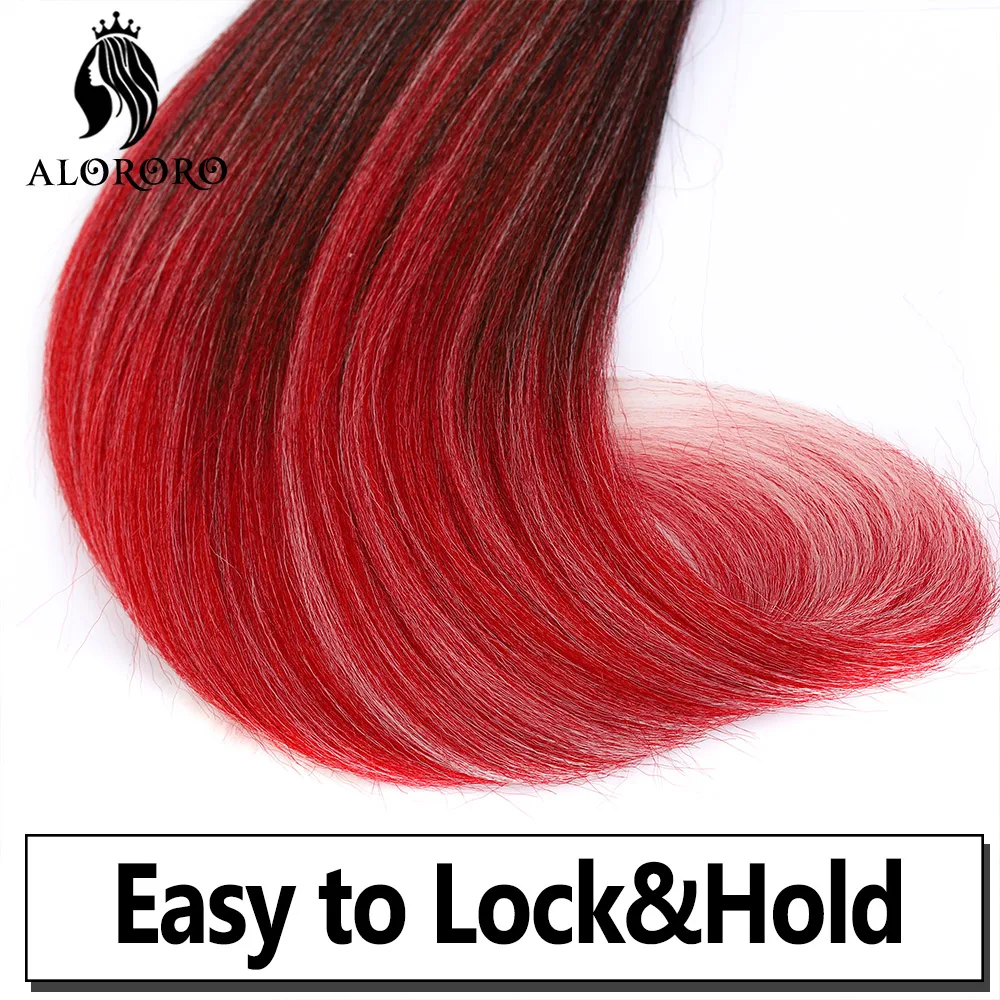 26 Zoll Vorgedehntes Flechthaar aus Synthetikfasern, Lange Box Braids, Knotless Braids, für Schwarze Frauen, DIY-Schutzfrisur – Detail 13