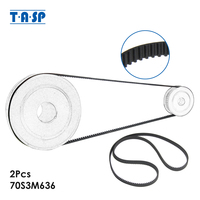 Bread machine Belt Bread Maker Spare Parts 70S3M636 for Kenwood BM350 Cuisinart  Severin Kitchen Appliance Accessories 2pcs