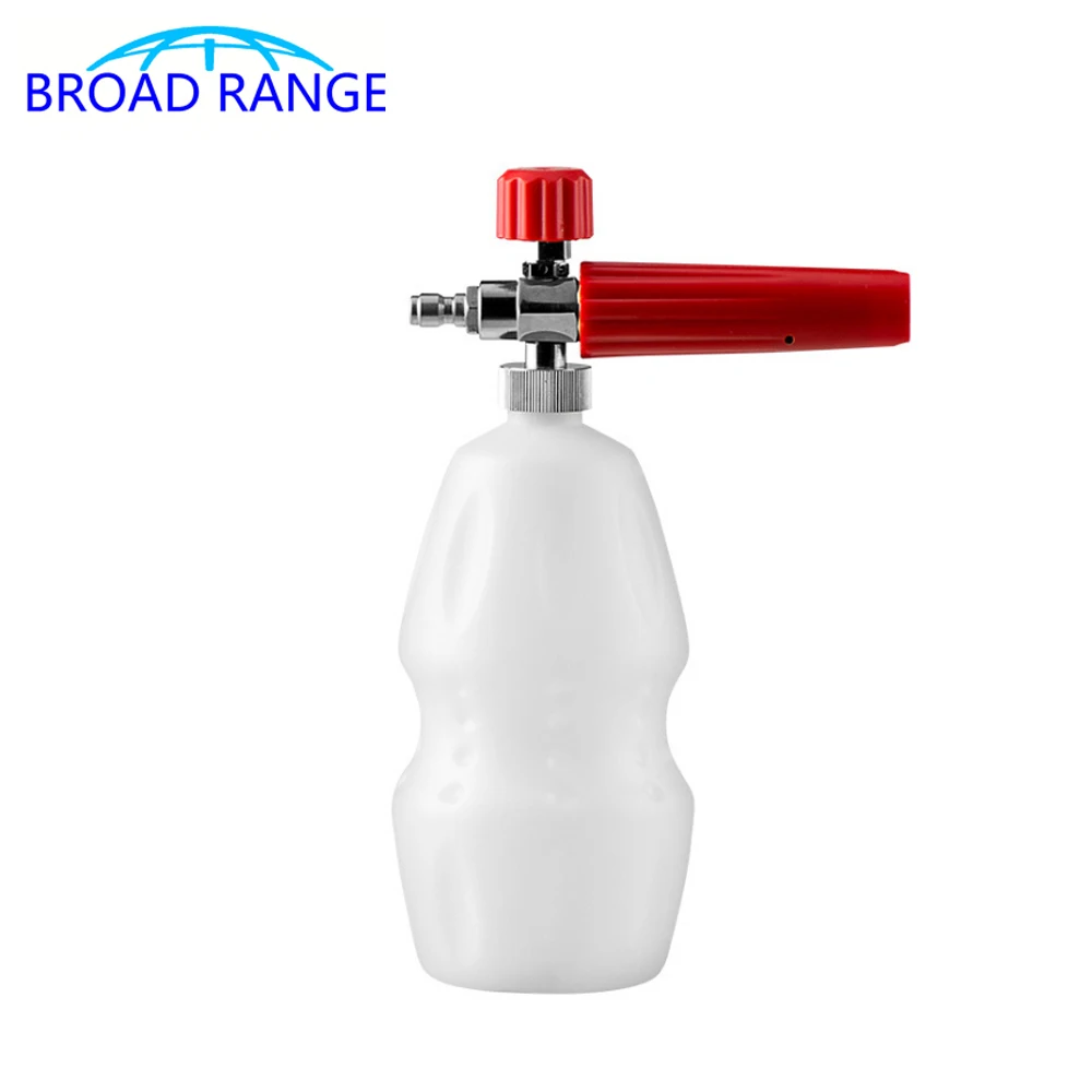 Adjustable Foam Cannon 1 Liter Bottle Snow Foam Lance With 1/4