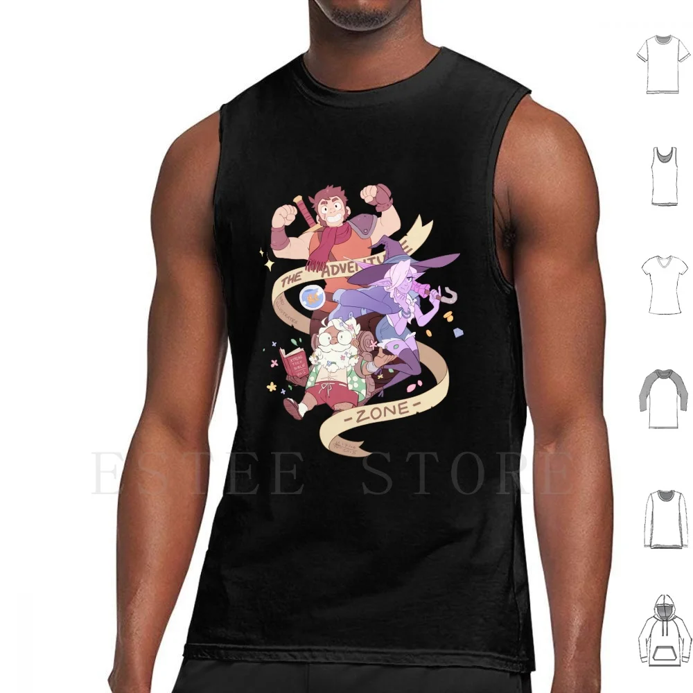 Tres Horny Boys Tank Tops Vest Sleeveless Adventure Zone Taako Merle Magnus Dnd And