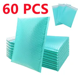 60/30pcs Bulle Mailers Rose Poly Bulle Mailer Auto Joint Enveloppes Matelassées Sacs-cadeaux noir/bleu Emballage Enveloppe Sacs Pour Livre