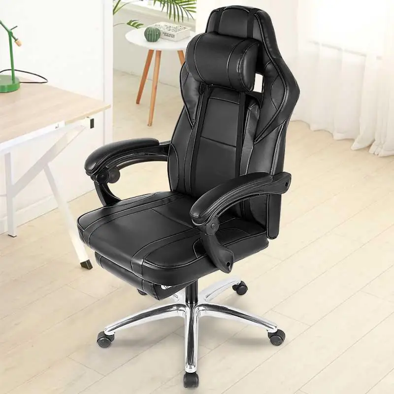 

360 Degree Rotation Office Chairs 175° Reclining Computer Chair Comfortable Executive Computer Seating Recliner Leather HOT