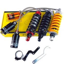235/265/285mm Adjustable Damping Motorcycle Central Rear Shock Absorber For Honda MSX125/SF M3 Kawasaki Z125Pro TNT125135 RC390