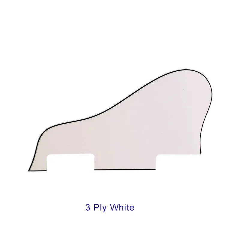 Xinyue-Pickguard Guitarra Personalizada, Scratch Plate, Sem Buraco, ES 335, Curto, Jazz, Archtop