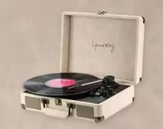 vinyl turntable record player LP record BT phonograph portable speaker Bluetooth