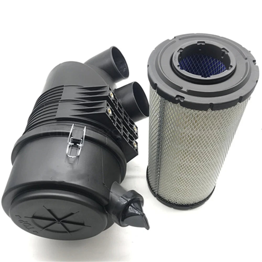 

For Kobelco SK120-5-6 115SR 135SR 120-5.5 Air filter housing air filter rear cover excavator parts