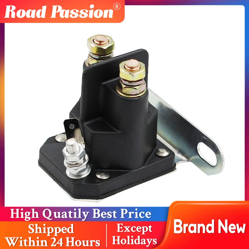 

Road Passion Starter Relay Solenoid for Cub Cadet RZT-S42 RZT-S46 RZT-S50 RZT-S54 SLT1550 SLT1554 SLTX1050 SLTX1054 Tank LZ-48