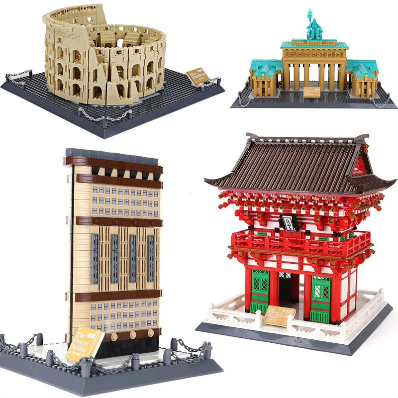 

Compatible Architect Capitol New York Flatiron Building Bricks Blocks The Roman Colosseum German Japan City Architecture