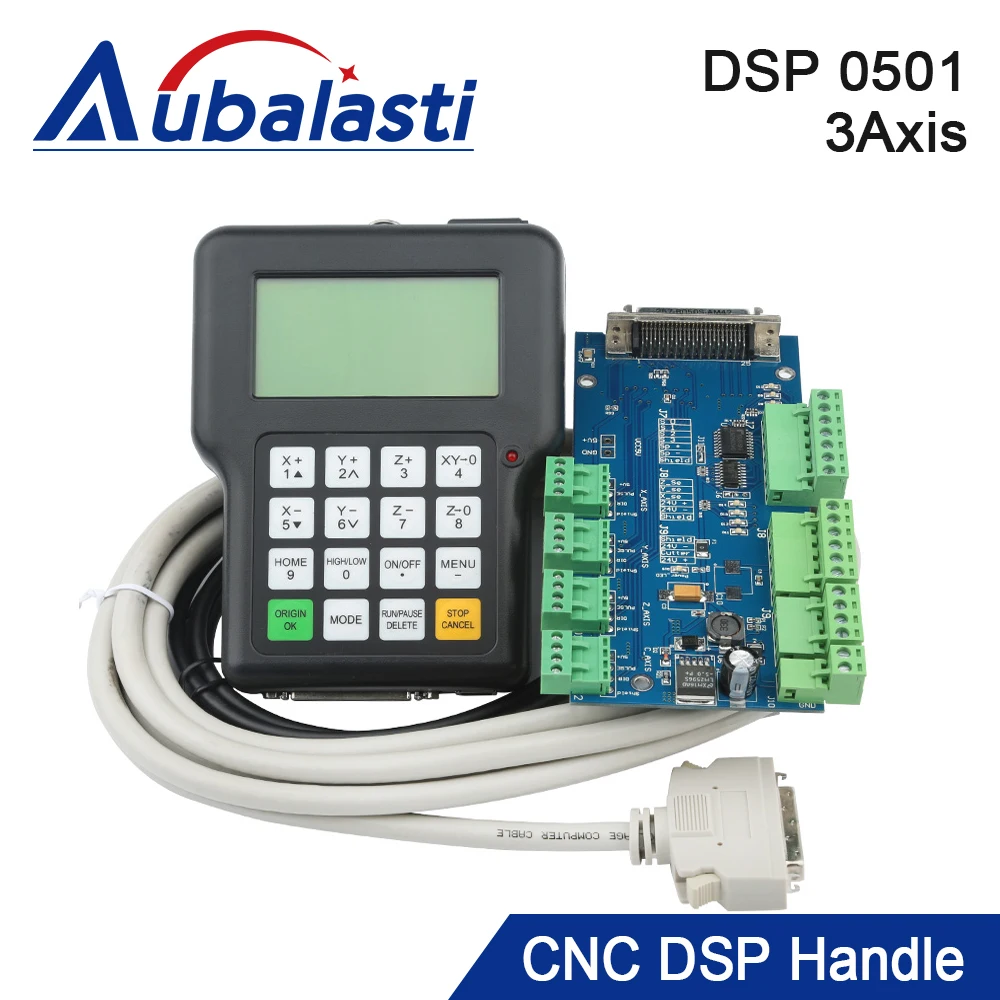 

Aubalasti 0501 DSP Controller 3 Axis 0501 System For CNC Router DSP0501 HKNC 0501HDDC Handle Remote English Version Manual