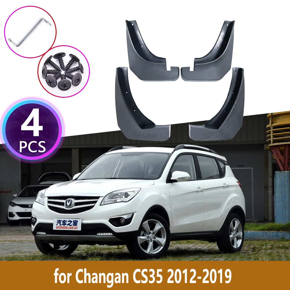 Car Mudguards For Changan CS35 2012 2013 2014 2015 2016 2017 2018 2019 Cladding Splash Mud Flaps Mud Guard Mudflap Accessories