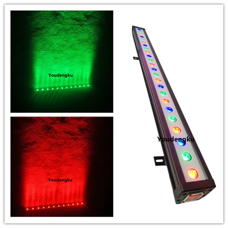 

8pcs Led outdoor wall washer 24*3W waterproof IP65 led rgb dmx 512 wall washer light