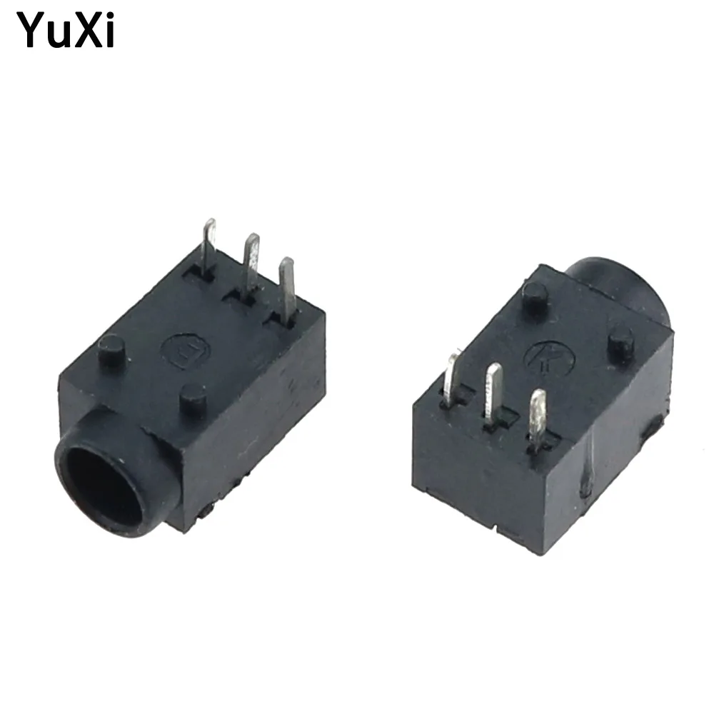 10pcs 3.5*1.35 mm DC Power Jack Socket Connector 3-Pin PCB Panel Mount Plug Dock For Router Electronic Toys Etc.