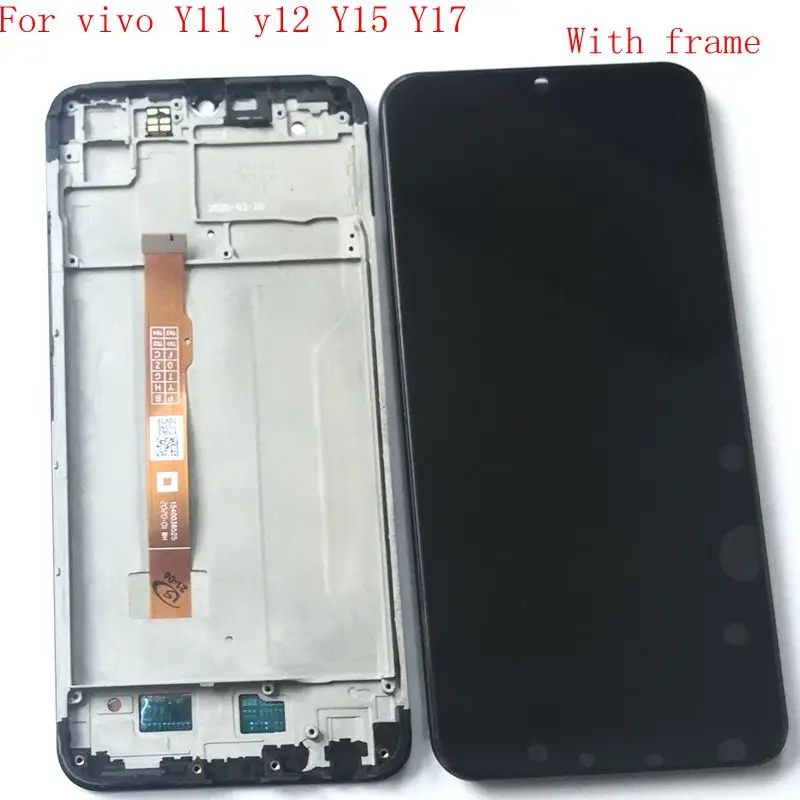 

For Vivo Y11 Y12 Y15 Y17 LCD Display Digitizer touch Screen Frame Full set