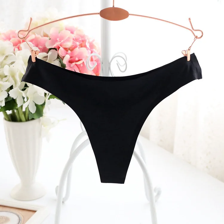 2017 Newest Women G String Sexy Underwear Lace Briefs Panties Transparent Super Thin Hollow Thongs Plus Siz 1pcs/lot  dzk07