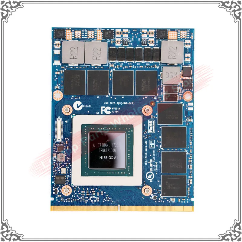 New GTX980M GTX 980M Graphics Card N16E-GX-A1 8GB GDDR5 MXM For
