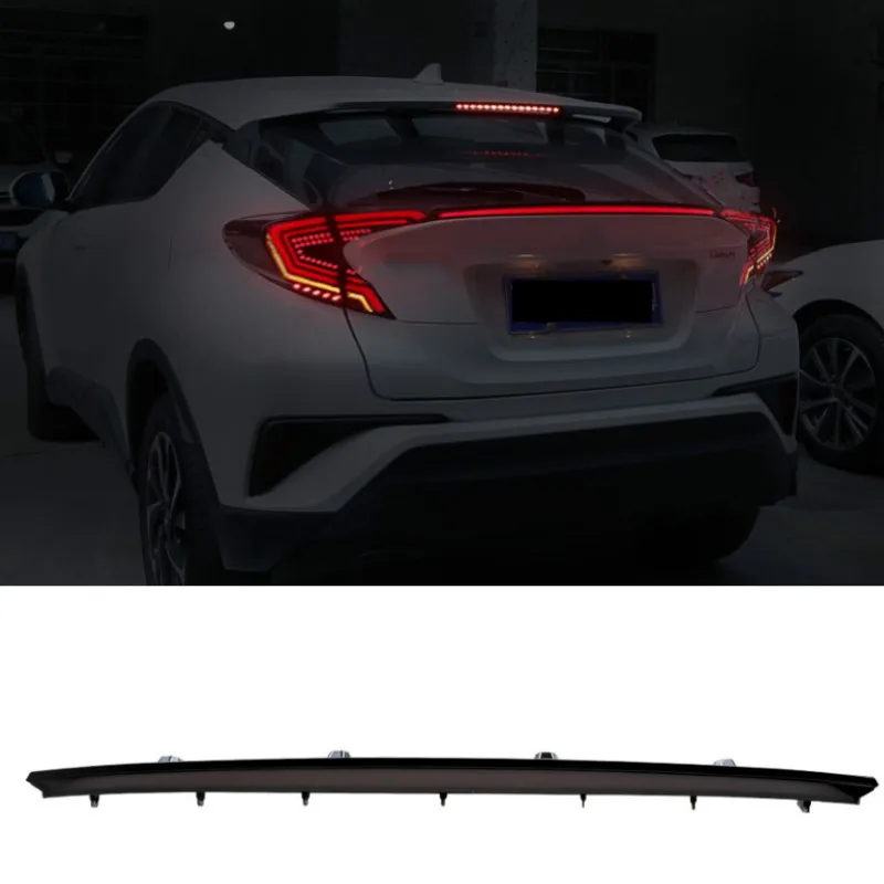 

LED Taillight Reflector Brake Lamp Warning Signal Driving Fog Lamp Rear Bumper trunk Tail Light For Toyota CHR 2017 2018 2019