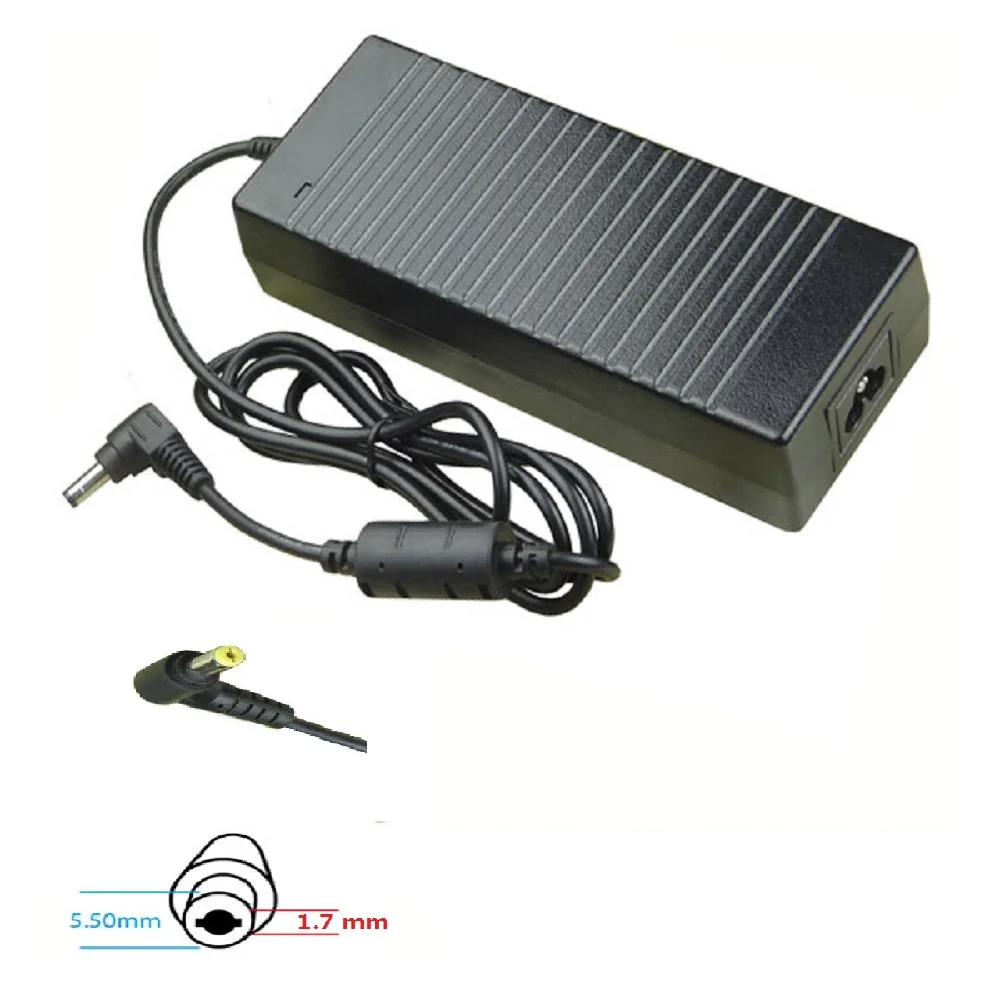 Imagem -05 - Carregador Portátil para Acer Aspire V17 Nitro An51552 N17c1 Vx5 Vn7792g-59cl Adaptador de Alimentação Pa1131-16 19v 7.1a 5.5x1.7 mm