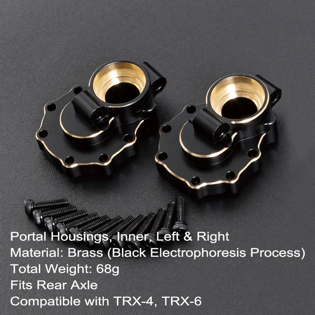 Boîtier D'essieu De Contre-poids En Laiton TRX4 Pour 1/10 RC Crawler