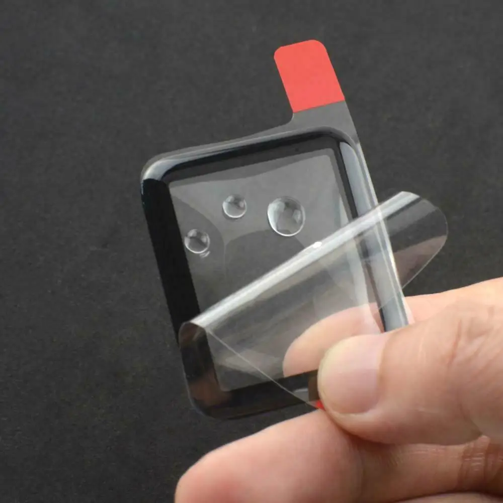 Parte di ricambio di riparazione del pannello di vetro esterno LCD per Apple Watch accessori intelligenti per dispositivi indossabili serie 1/2/3/4/5/6