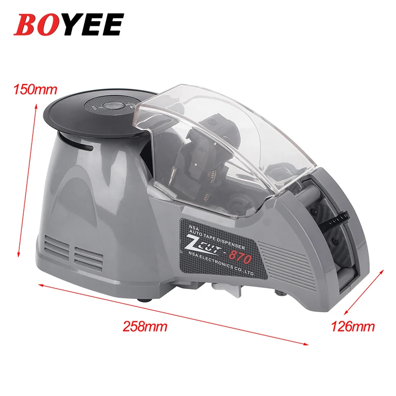 Máquina de embalagem prática 3 - 25 mm de largura, dispensador de fita embutida, 220v