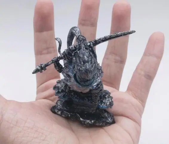 Tiny DARK SOULS Artorias The Abysswalker Cute Edition PVC Action Figure Model Toys 6cm